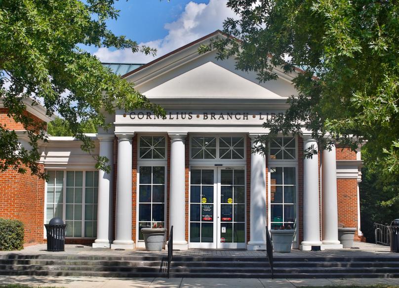 An image of the Cornelius Library