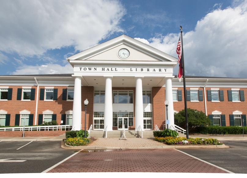 An image of the Matthews Library